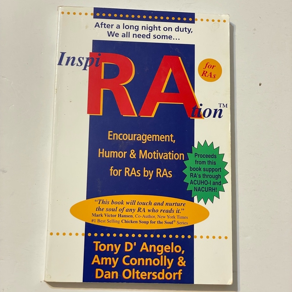 Inspiration for Resident Assistants Book Paperback